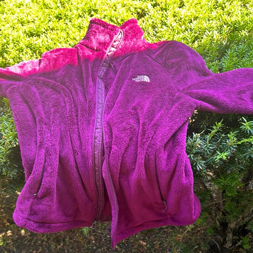 The North Face Magenta Fleece Jacket